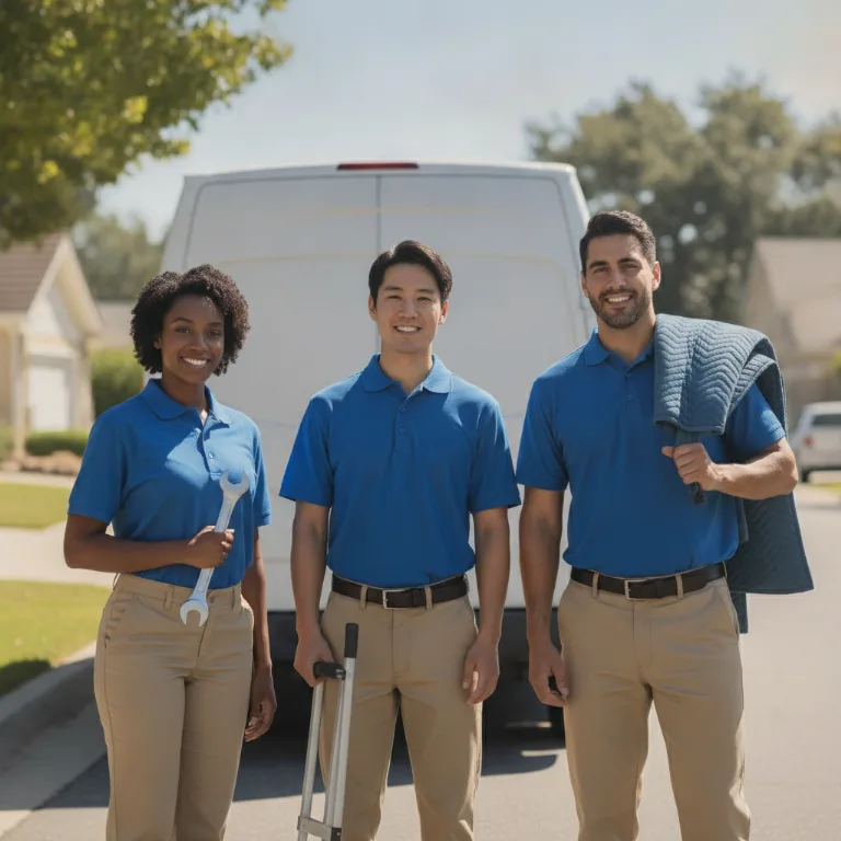 Moving Company team in Fountainebleau